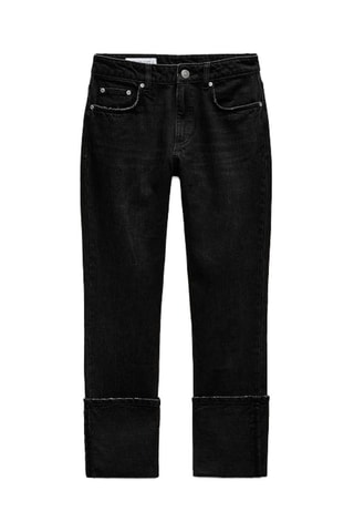Jeans Hoge Taille - Zwart