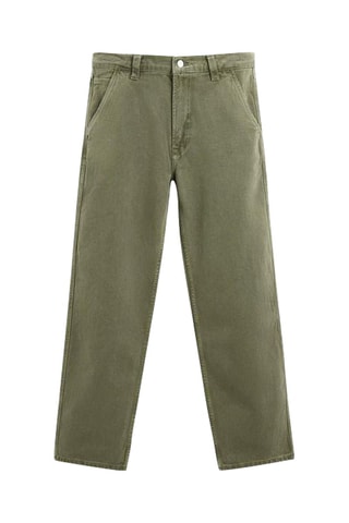 Jeans Straight - Groen