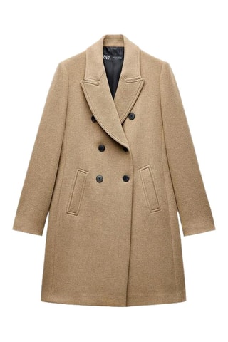 Manteau en laine - Camel