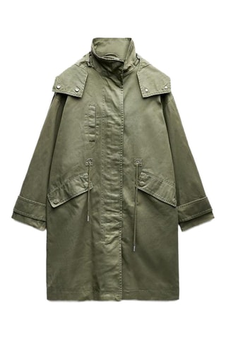 Parka met Capuchon - Donkergroen