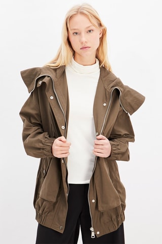 Parka met Capuchon - Bruin