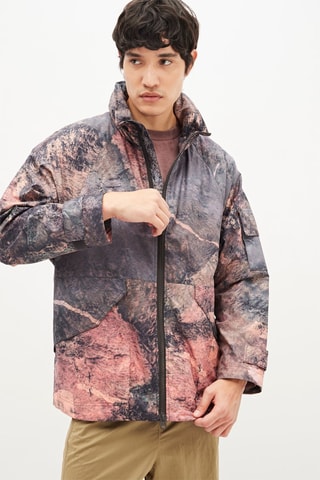 Jasje met Capuchon - Grijs en Roze