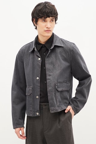 Spijkerjasje - Grijs