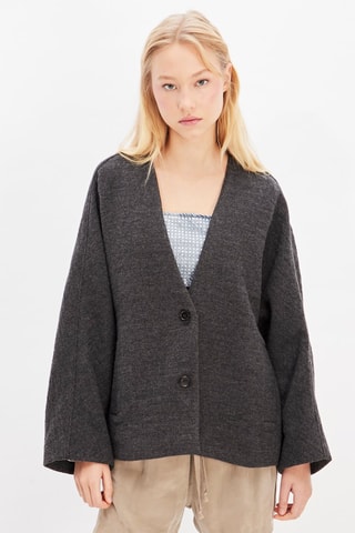 Wollen Jasje - Grijs