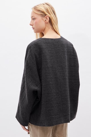 Wollen Jasje - Grijs