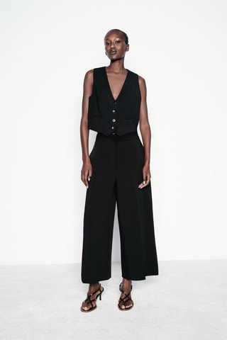 Mouwloos Jasje - Zwart