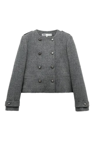 Wollen Jasje - Donkergrijs