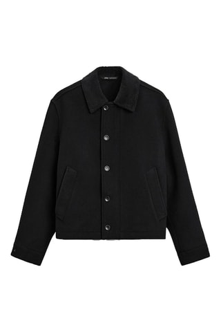 Wollen Jasje - Zwart