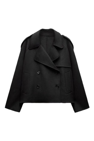 Wollen Jasje - Zwart