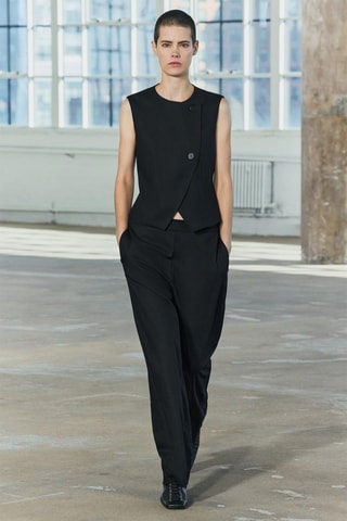 Mouwloos Jasje - Zwart