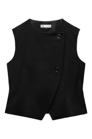 Mouwloos Jasje - Zwart