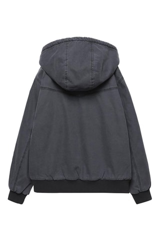 Jasje met capuchon - Zwart