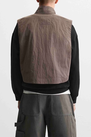 Mouwloos Jasje - Taupe