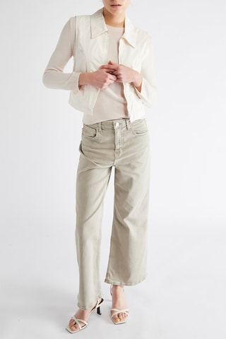 Mouwloos Jasje - Wit