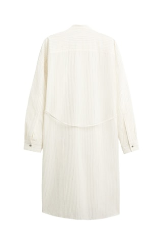 Linnen en Wollen Kaftan - Wit