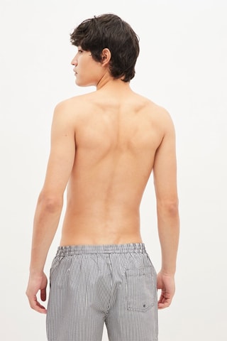 Zwemshort - Marineblauw en Wit