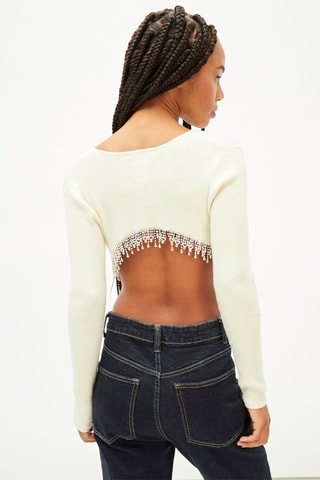 Crop top - Ecru