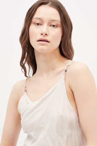 Asymmetrische Top Wit