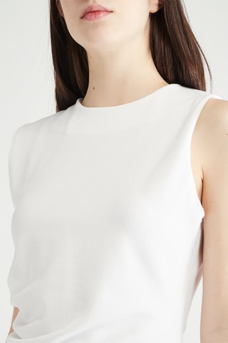 Mouwloze top - Wit