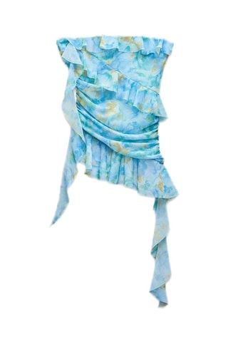 Top Tie and Dye - Hemelsblauw