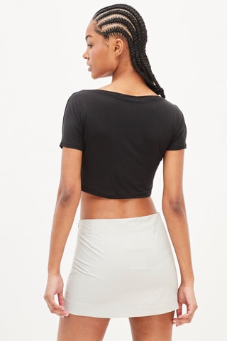 Crop Top Zwart