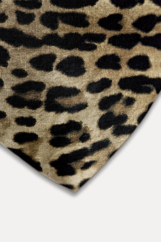 Mouwloze Korte Linnen Jurk - Beige