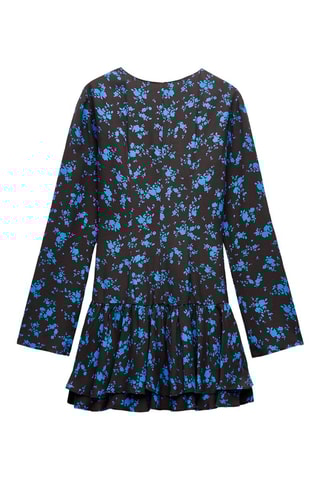 Wikkeljurk - Kobaltblauw en Zwart