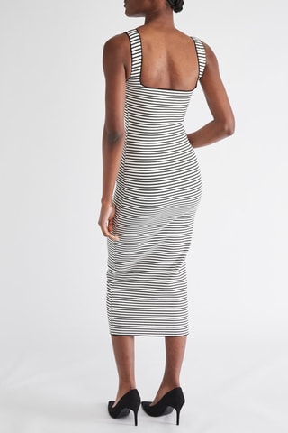 Nauwaansluitende Jurk - Wit