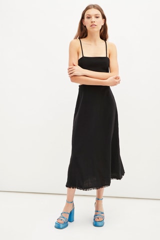 Midi-jurk - Zwart
