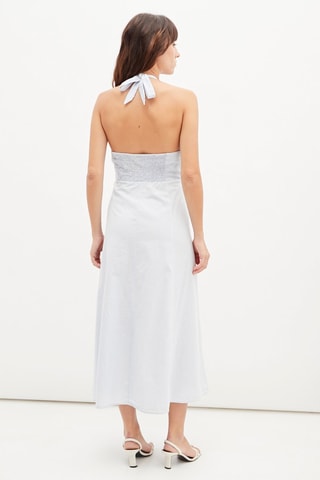 Lange jurk - Hemelsblauw