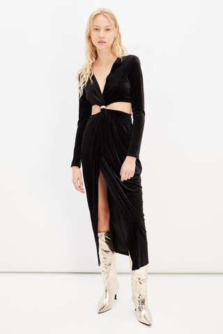 Midi-jurk - Zwart