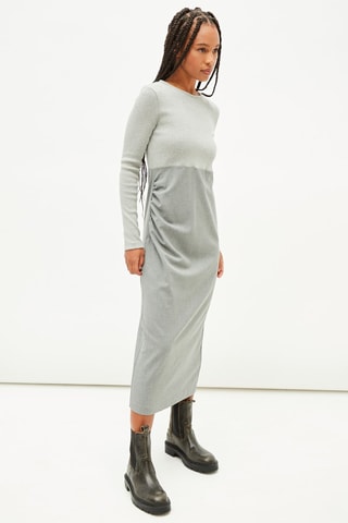 Lange Jurk - Grijs
