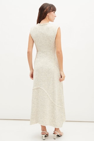 Lange jurk - Ecru