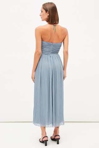 Strapless Jurk - Lichtblauw