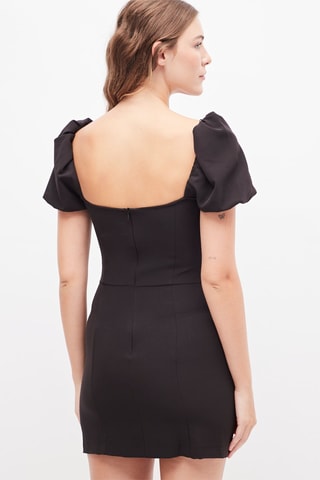Nauwaansluitende Jurk Zwart