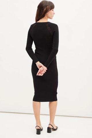 Midi-jurk - Zwart