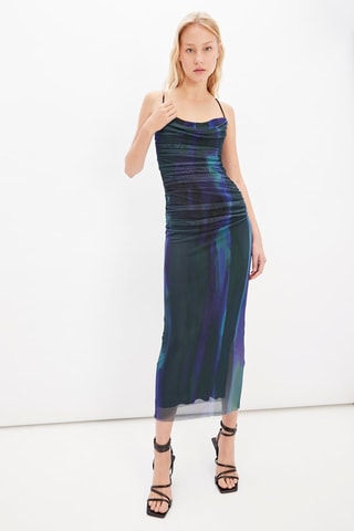 Midi-jurk - Donkerblauw