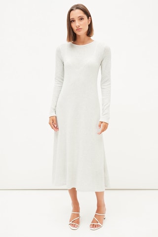 Midi-jurk - Wit