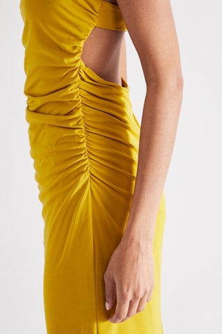 Midi-jurk - Geel