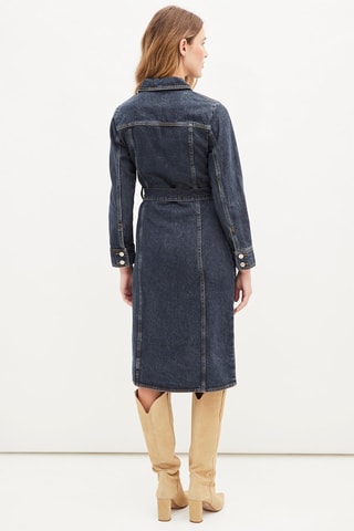 Spijkerjurk - Donkerblauw