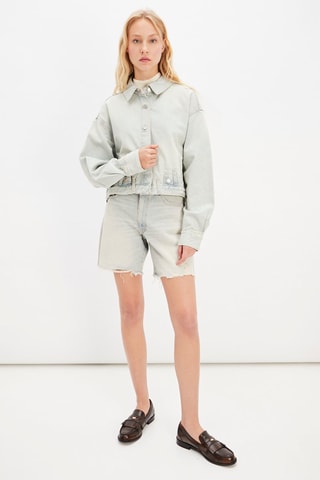 Spijkerjack - Lichtblauw