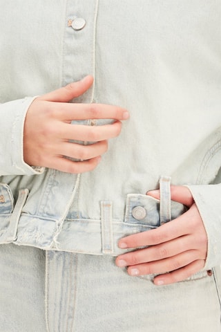 Spijkerjack - Lichtblauw