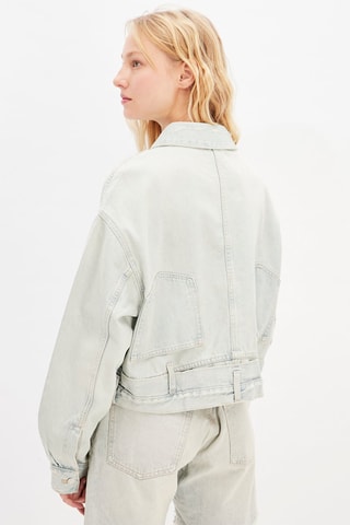 Spijkerjack - Lichtblauw