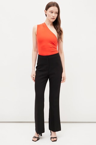 Asymmetrische Bodysuit Oranje 