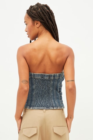 Jeans korset - Blauw