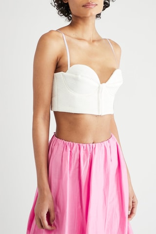 Strapless Top - Wit