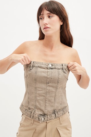 Spijkerkorset - Grijs