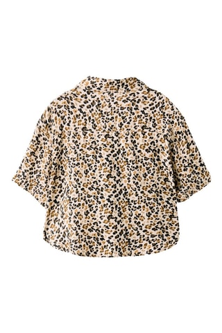 Geknoopte Blouse - Beige