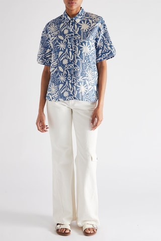 Blouse - Kobaltblauw