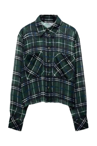 Blouse - Donkergroen